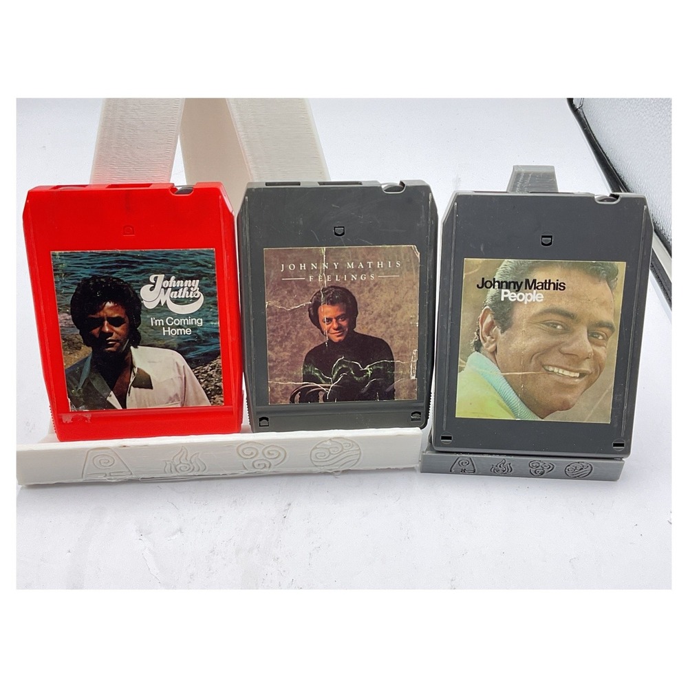 Johnny Mathis Eight‎ Track Triple Pack I'm Coming Home Feelings People